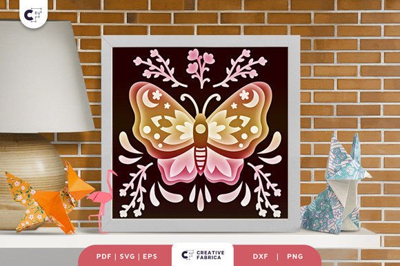 Butterfly 3D Shadow Box Paper Cut SVG: A Creative and Versatile Craft Project