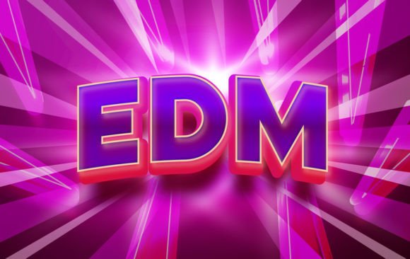 EDM Music 3D Editable Text Effect Style: A Powerful Tool for Creative Designers