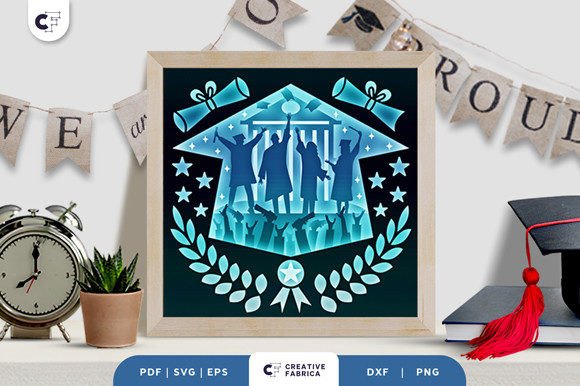 Graduation Ceremony 3D Layered Paper Cut: A Creative Way to Celebrate Achievement