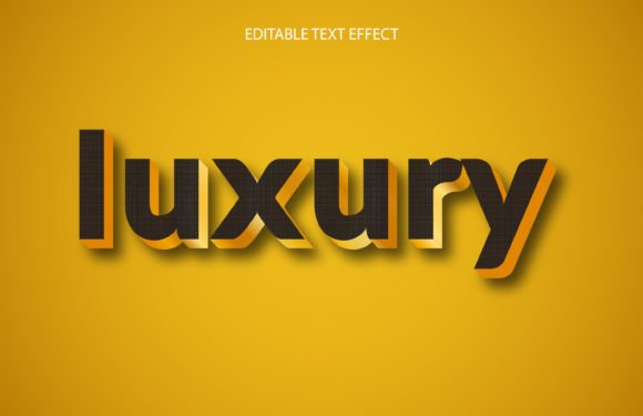 Unlocking Creativity: The Power of Luxury 3D Editable Vector Text Effect